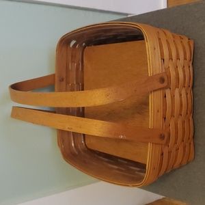 Vintage Longaberger Basket, T60, 1992, cake-taker